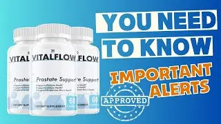 Review of VitalFlow  |  You Need to Know  ⚠️  VitalFlow  Supplement   ⚠️ -Review  Is VitalFlow Good