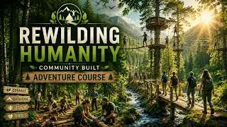 🏕️ Rewilding Humanity 🏕️ A Vision for the World&rsquo;s First Community-Built Adventure Course #blueprint