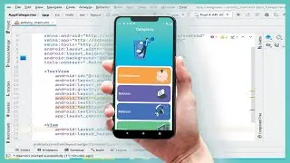 Android Studio - Design tela de Categorias - Stack Mobile Design