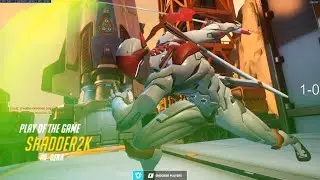 Overwatch Rank 1 Genji Shadder2k Has Some Nasty Gameplay Tricks