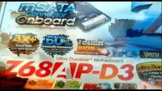 Z68AP-D3 LGA1155 Intel  Z68 DDR3 ATX USB 3. Review