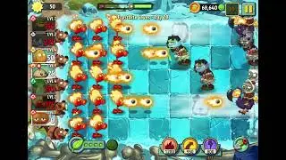 PvZ 2 frostbite caves day 28