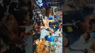 Simple Technique Chicken Cutting Skills at Roadside Chicken Market