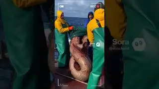 Terrifying Giant Deep Sea Monster!