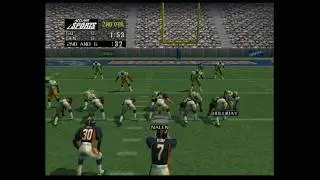 NFL Quarterback Club 99 Gameplay (N64) 1080p HD No Commentary