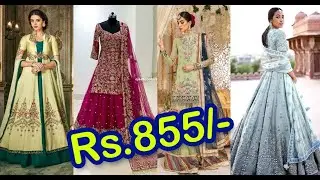 Buy Online Pakistani Latest Bridal Lehenga, Gown, Cash on Delivery (COD), Free Shipping Available