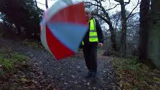 Truck Spotting Full Video Flood Warning Traffic Management Skeoch Roundabout Stirling Scotland UK 