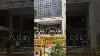 A Day in Rohini Court #internship #yashikamor #minivlog #court #rohini #legalservices #delhi #cases