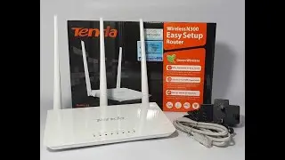 Tenda F3 Router (Unboxing)