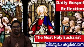 The Most Holy Eucharist | Malayalam Daily Reflections | Fr. Stebin John OFM Cap