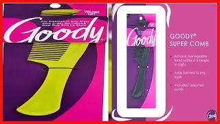 Goody Styling Essentials Detangling Hair Comb - Suitable For All Hair Types - Fine Tooth Comb
