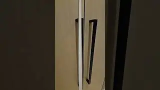 Thermador Fridge/Freezer Wine Fridge with Door Panel Installed by Fast Track ✨👌#shorts #appliances