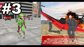 Police Superhero robot game android kids game Reboot