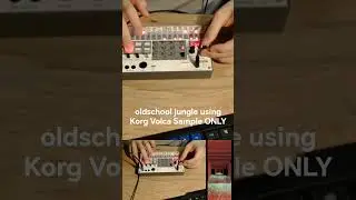 awesome jungle music using Korg Volca Sample ONLY! #dawless #jungle #dnb #music #korg #volcasample