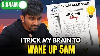 🌟5AM Wake Up Challenge: The Brain Trick That Changed Everything
