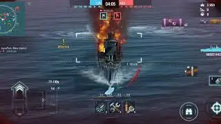 World of warships blitz - uss colorado vs more battleship and destroyer ship - captain hui
