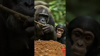 Why Great Apes Are Among the Wisest Animals on Earth #animallovers  #animalshorts