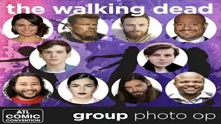 The Walking Dead Cast Will Be at ATL Comic Convention This Month - Are You Going To This Convention?