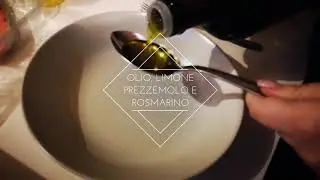 Salmone Marinato con Purea di Ceci