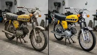 FULL RESTORATION YAMAHA FURIA 😤80 MOD: 1978