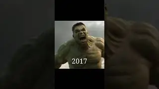 🧟&zwj;♂️Hulk Revolution in 1988 🆚 2017 😱😱😱 #Shorts #Facebook #Instagram