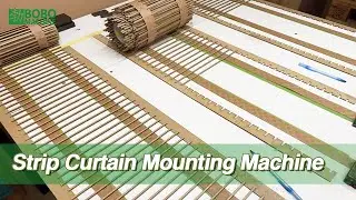 Automatic Strip Curtain Mounting Machine For Transformer Insulation