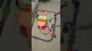 Hyper Glo station with Thomas, Ashima, Emily and Salty