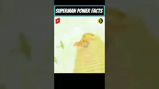 Superman Power Fact (Hindi) #superman #dceu #dc #batman #factshorts #mcu #facts #flash