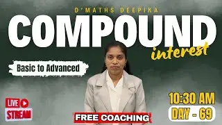 COMPOUND INTEREST Mistake That's Costing You Thousands | D'Maths Deepika #maths