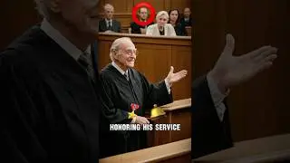Judge And Veteran Reunite After 60 Years In Court! #emotionalstory #court
