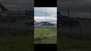 Omni Air Internation 777 landing in Fairbanks #shorts #plane #fairbanks #alaska