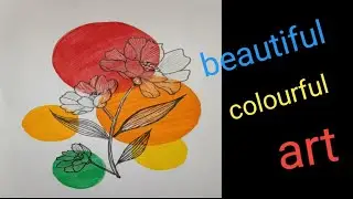 #how to make beautiful painting#how to draw flowers#sketch pen#easy to make art#drawing with Shukla 