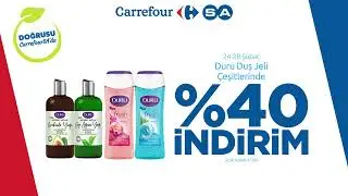 Duru duş jeli &ccedil;eşitlerinde %40 indirim Loreal Paris Maybelline &uuml;r&uuml;nlerinde %50 indirim