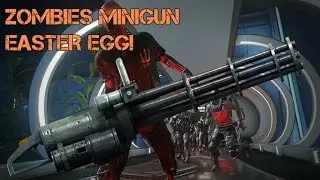 IW ZOMBIES MINIGUN EASTER EGG!