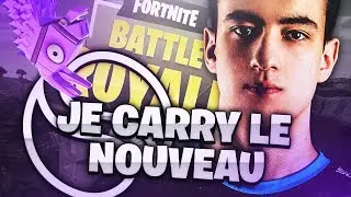 JE CARRY LE NOUVEAU MEMBRE DE LA TEAM SOLARY FORTNITE - TOP 1 17KILL