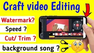 How to Edit Craft Videos for youtube in hindi / Video editing kaise kare / Craft Video editing