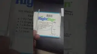 Right Sign Home HIV Self Test