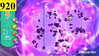 Candy Crush Soda Saga Level #920 2 stars no booster 31 honey bears black candy color candy!!!