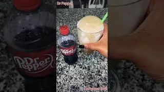 Let&rsquo;s make a Dr.Pepper Float #music #aldi #foodvideos #drpepper #float #soda @drpepper