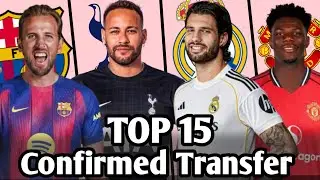 Top 15 Confirmed Winter Transfer News 2025,✅ FT. HARRY KANE TO BARCA, SZOBOSZLAI TO REAL MADRID..🤯🔥