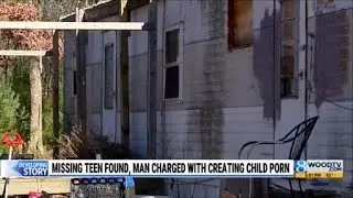 Newaygo County man found with missing teen faces child porn charges