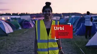 Urbi a Campsite Steward volunteering at Reading Festival with Hotbox #festival #readingfestival