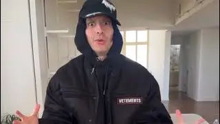 Burberry erry live Vetements bomber
