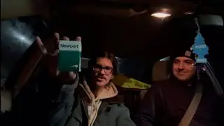 Smoking a Cigarette In My Friend's 2000 Honda Accord