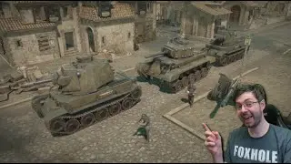 Storm Cannons Ready to Go! Foxhole with Hans!