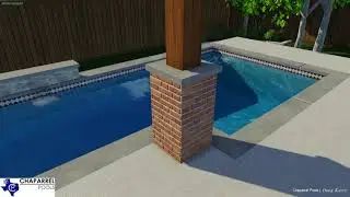 Cedar Park wrap around pool