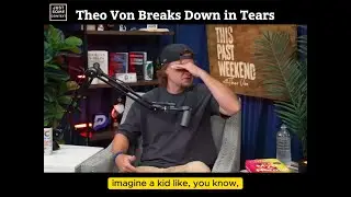 Theo Von Breaks Down in Tears over Gaza