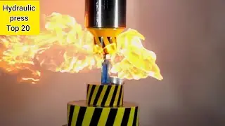 TOP 20 STRONG OBJECTS CRUSHED BY HYDRAULIC PRESS #hydraulicpress #crushing