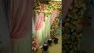 Unique Wedding Entrance Decor. #wedding #wedingdecor #weddingentry  #trendydecor