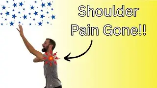 Trick for FAST relief of shoulder pain reaching overhead!